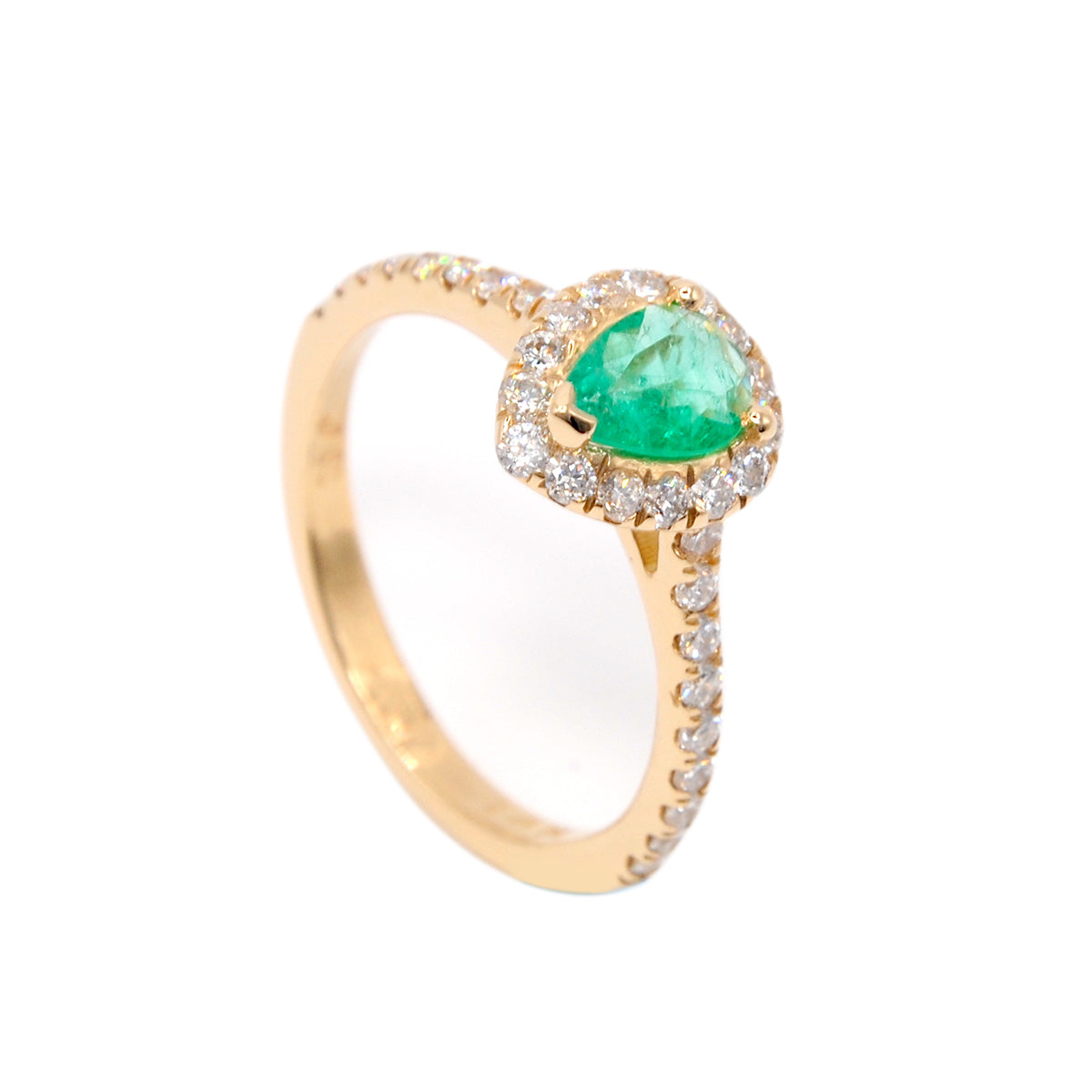 Emerald & Diamond Ring