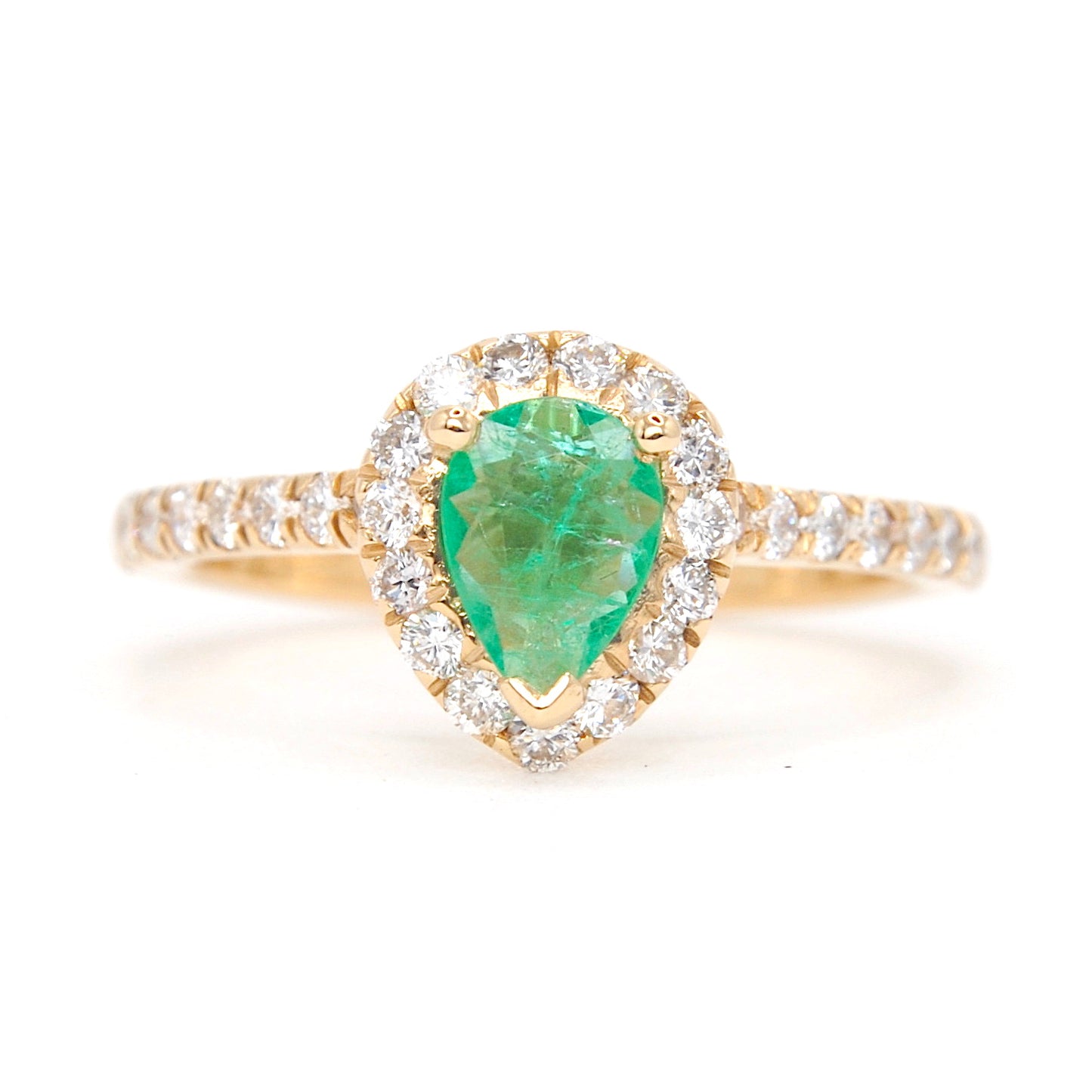 Emerald & Diamond Ring