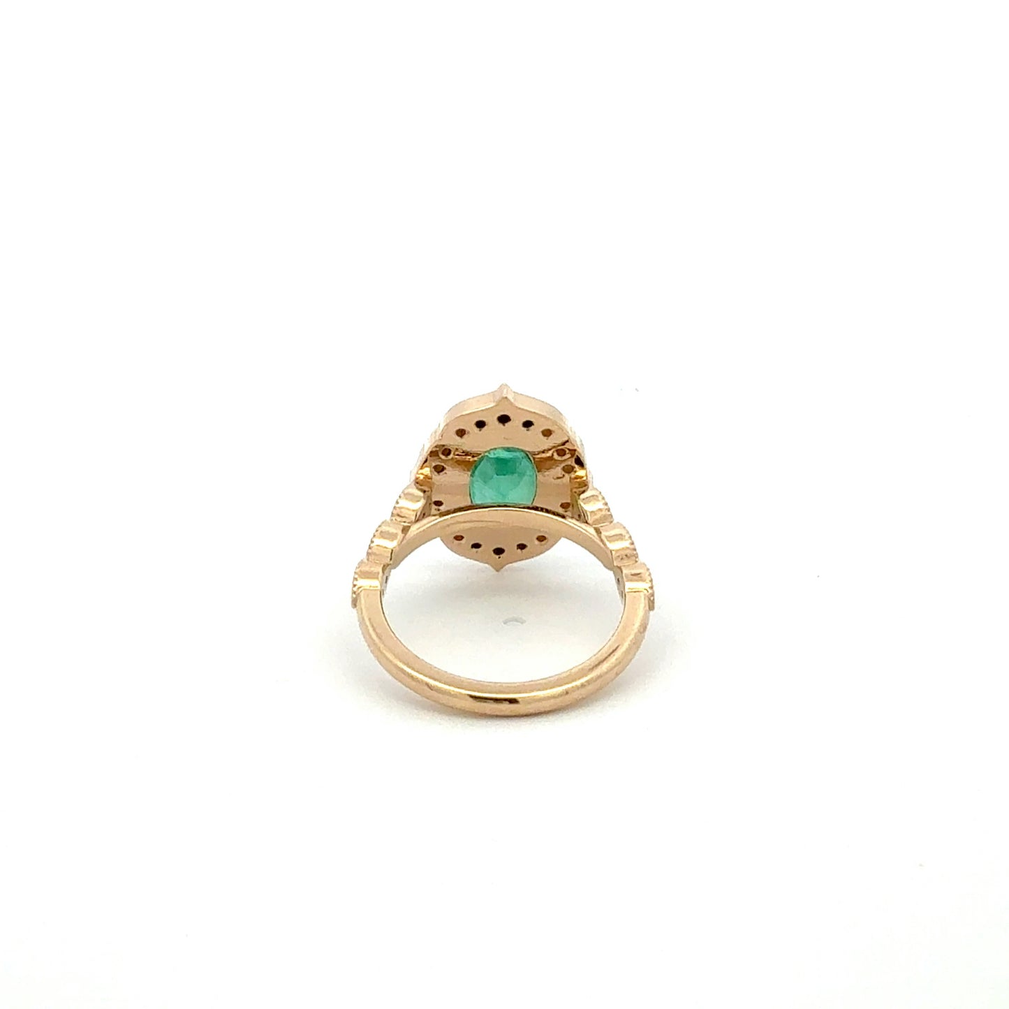 14K Vintage Emerald Ring
