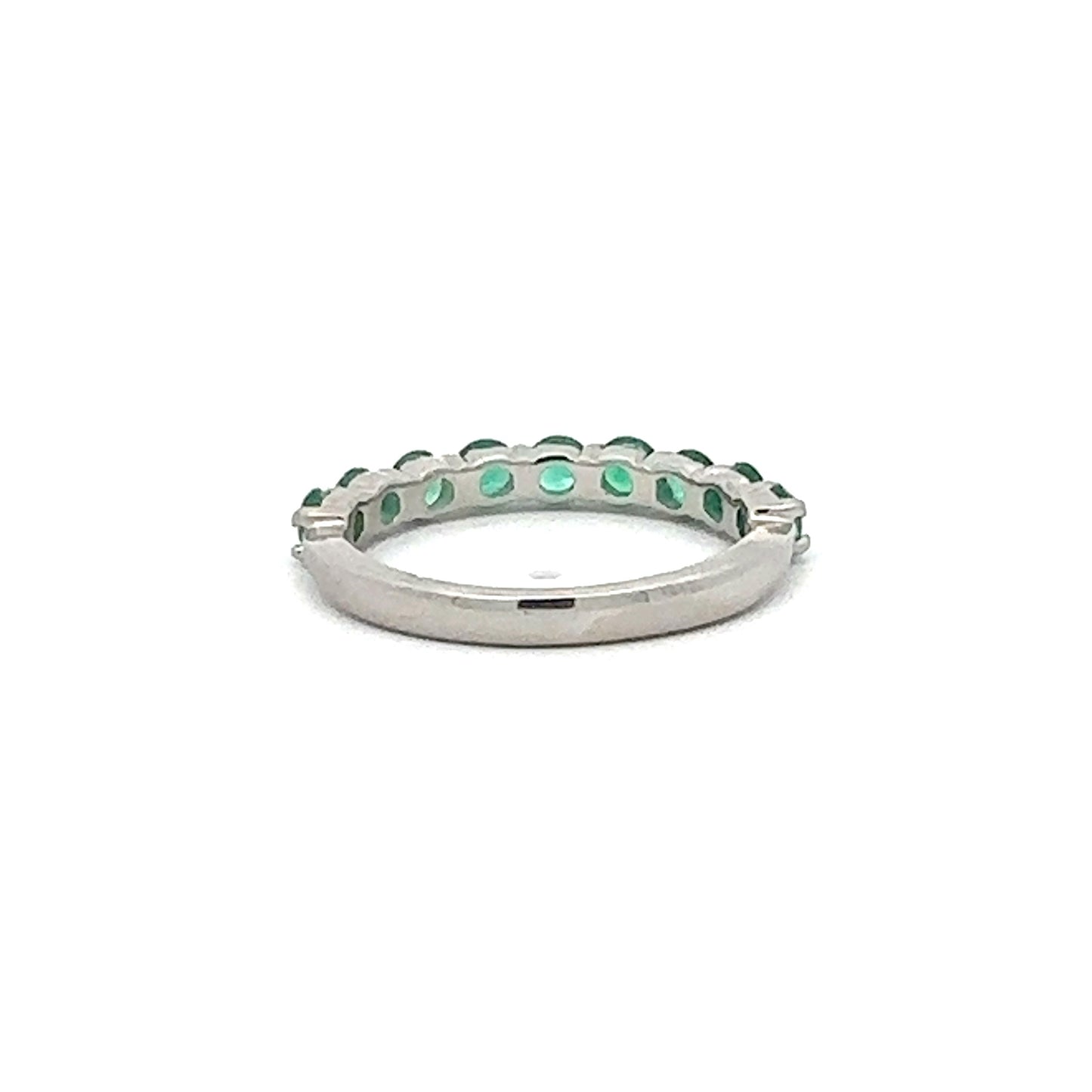 Emerald 14K Band