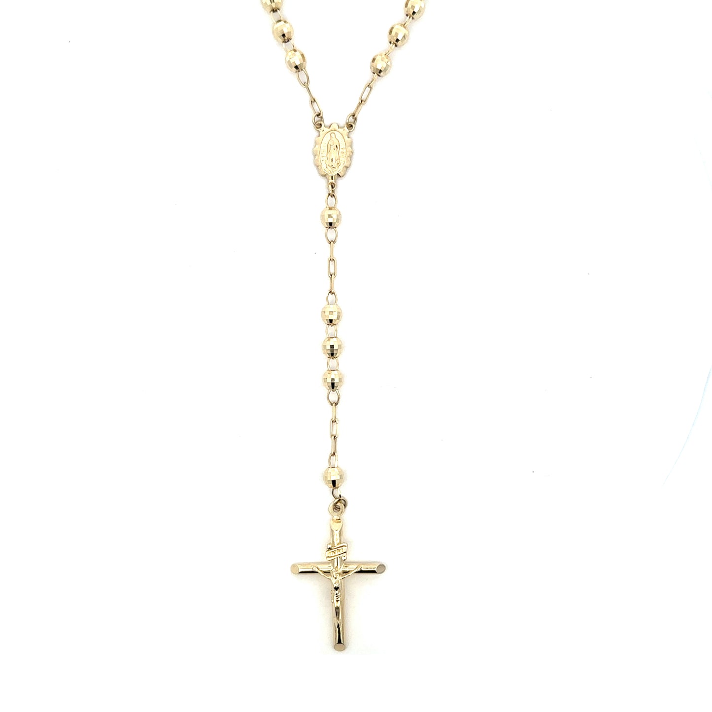 14K Tri-Color Rosary