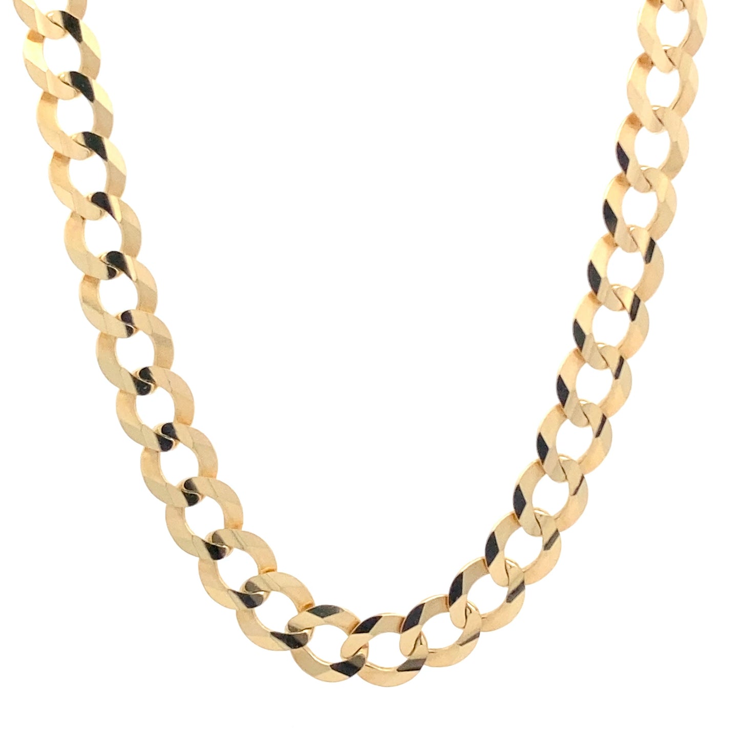 14K Cuban Chain, 22 in long, 8.5 mm width