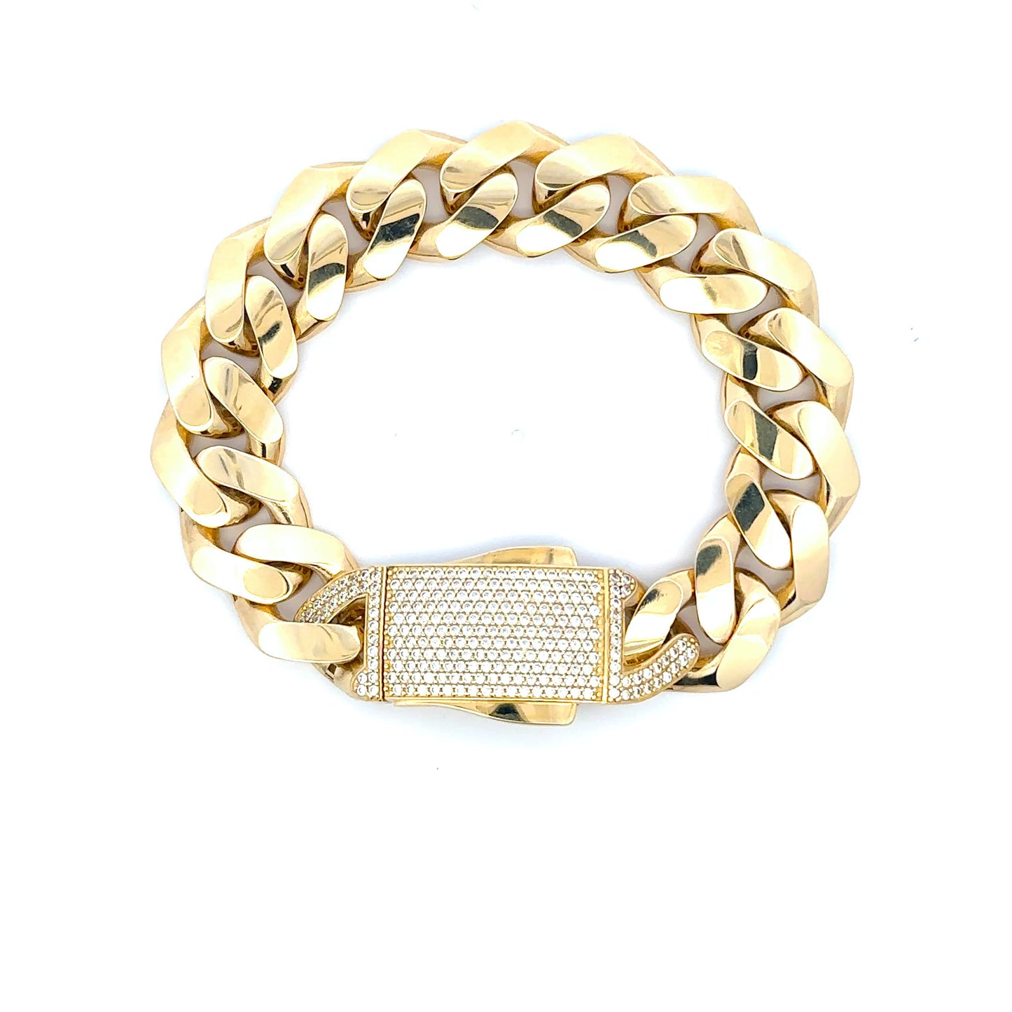 14K Monaco Bracelet