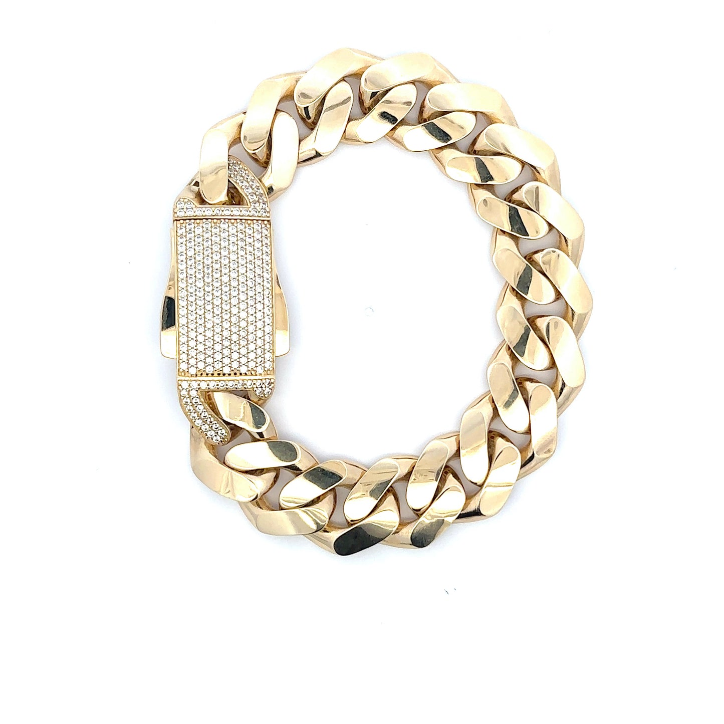 14K Monaco Bracelet