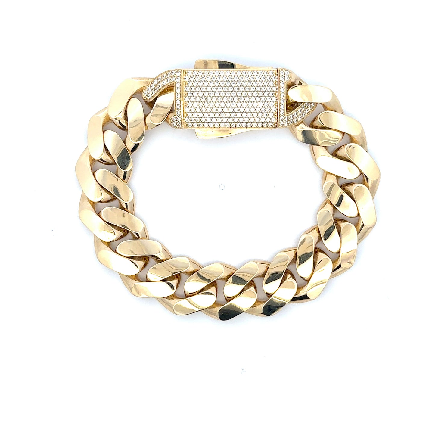 14K Monaco Bracelet