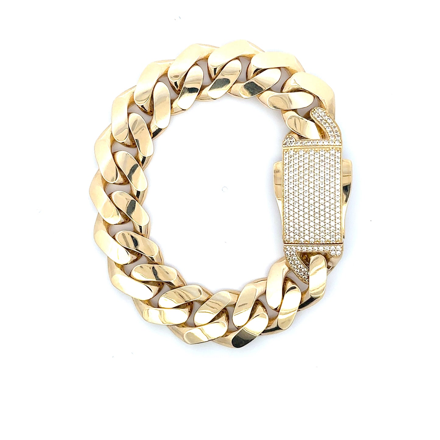 14K Monaco Bracelet