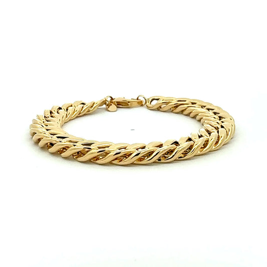 14K Miami Cuban Bracelet (11 mm)