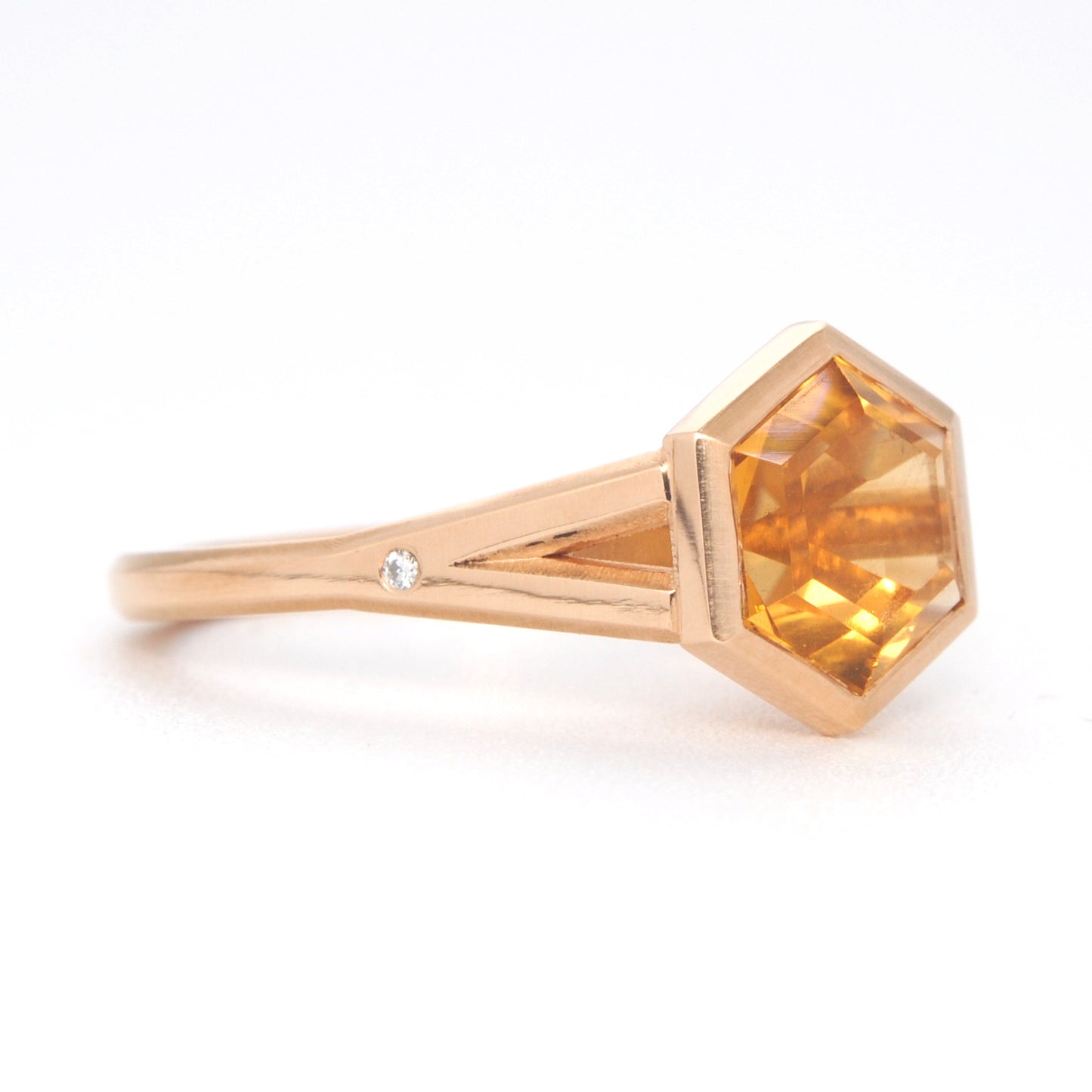 Elize Citrine Ring