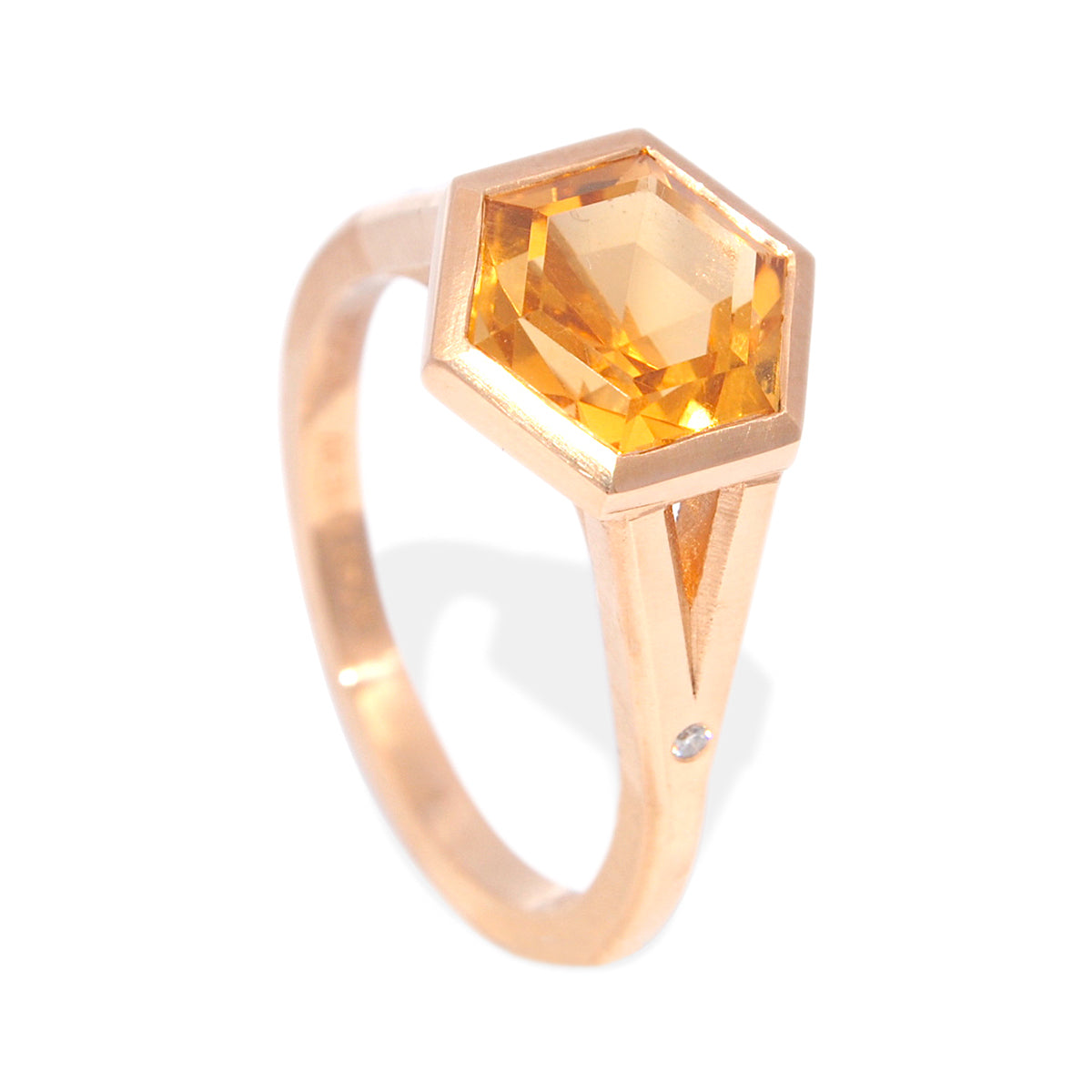 Elize Citrine Ring