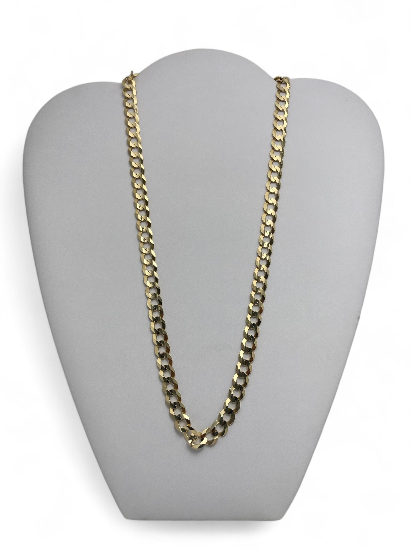 14K Cuban Chain, 22 in long, 8.5 mm width