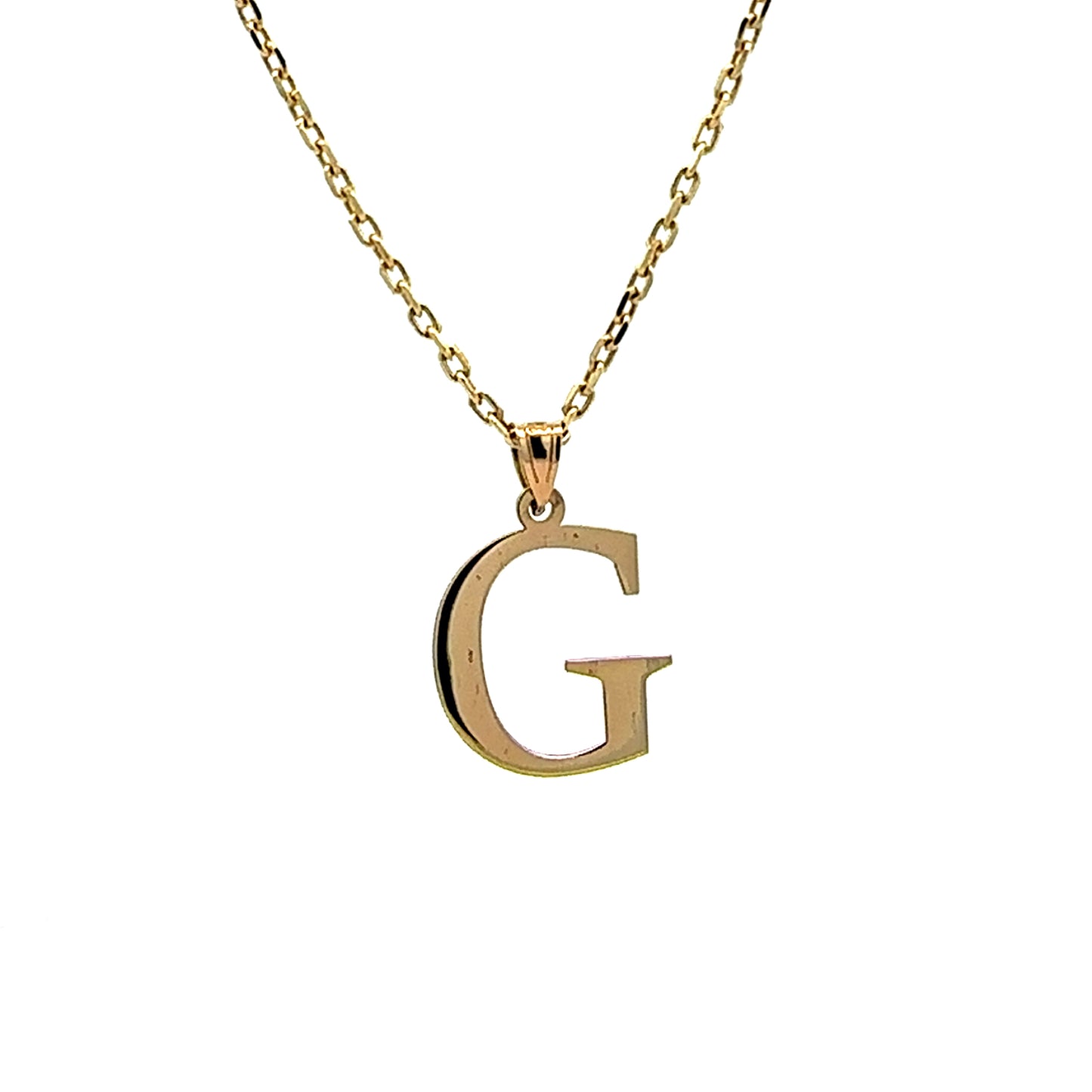 "G" Initial Pendant