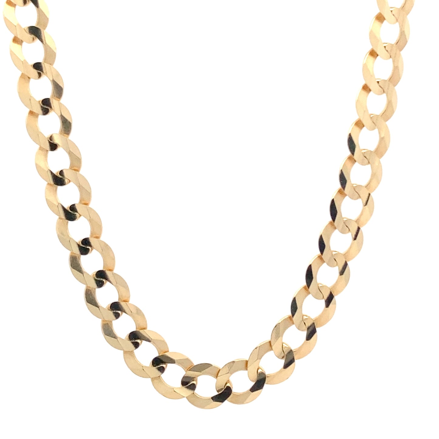 14K Cuban Chain, 22 in long, 8.5 mm width