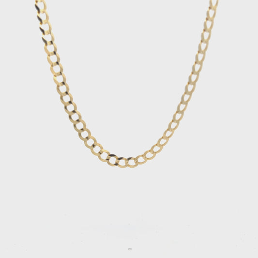 14K Solid Cuban Chain